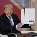 Then President Donald Trump signed an executive order related to changing the federal hiring process on June 26, 2020.