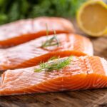 Foods that contain healthy fats such as those found in salmon can reduce the risk of some types of cancer