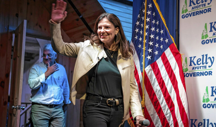 Republican gubernatorial candidate Kelly Ayotte