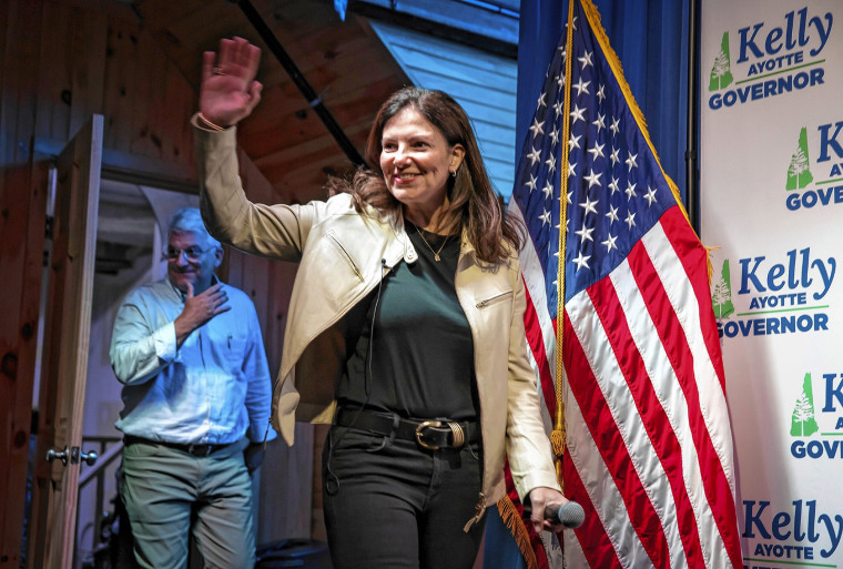 Republican gubernatorial candidate Kelly Ayotte